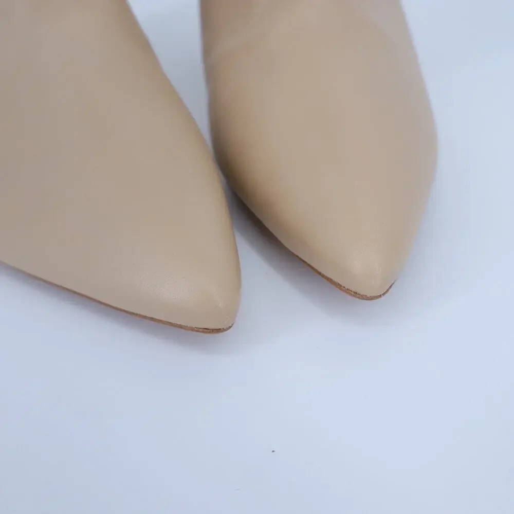 Zara leather knee